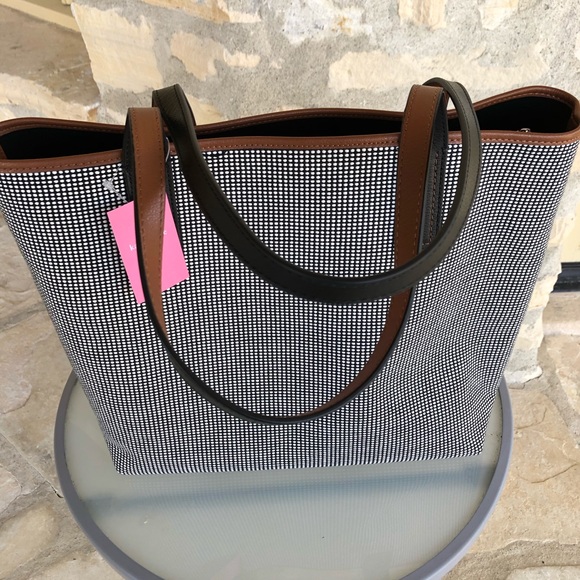 NWT Kate Spade triple compartment floral handbag - Picture 3 of 5